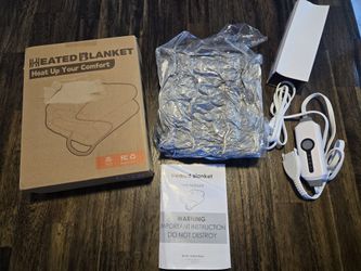 New Electric Heated Blanket Throw