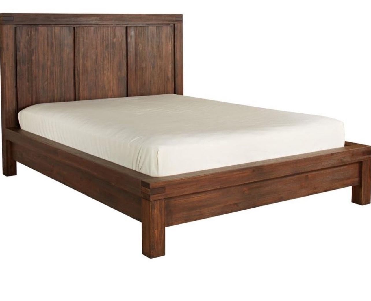 Queen Bed Frame - Solid Heavy Wood