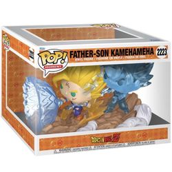 Funko Pop Moment Dragon Ball Z Father-Son Kamehameha Super Saiyan Gohan & Ghost Goku Vinyl Figure Set New In Hand