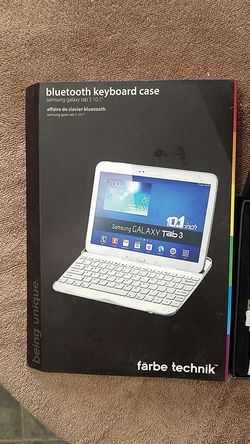 Blue tooth key board case GALAXY TAB3 10.1"