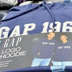 Gap LOGO Hooded Sweatshirt- NEW, Size 2XL, BLUE, SELL FIRM $25