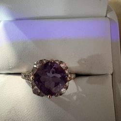 14 K Rose Ring VVS 
