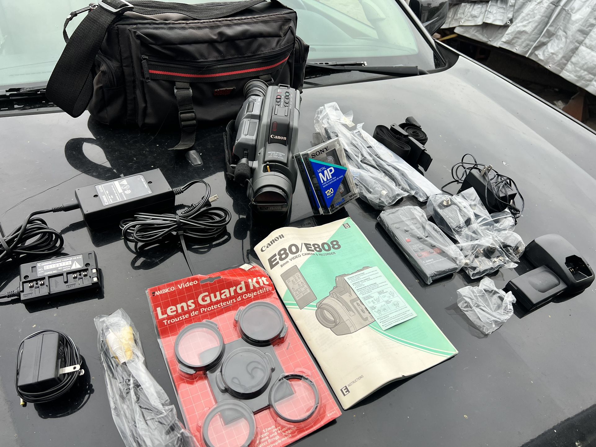 Canon Canovision E80/E808 8mm Video Camera