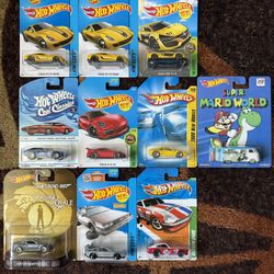 Hot Wheels Lot 18 of 30! Ferrari, Super Mario Premium, and More! Selling My Collection!