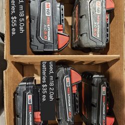 Milwaukee Batteries