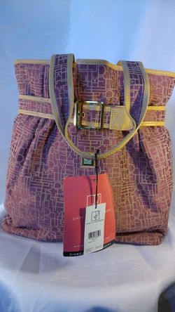 NEW!! Diane von Furstenberg Bucket Tote