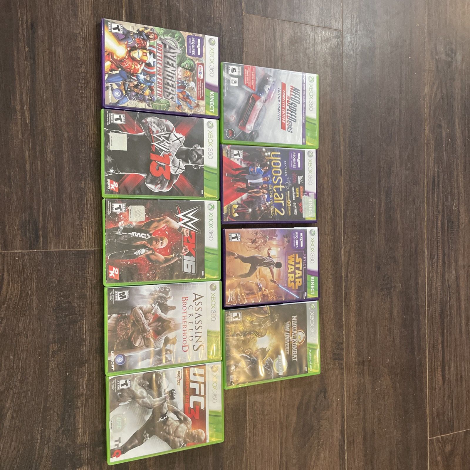 Xbox 360 game lot bundle 9 Games Tested