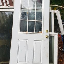 Used Metal Door,  No Frame