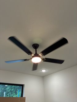 5-Blade Ceiling Fan with Light