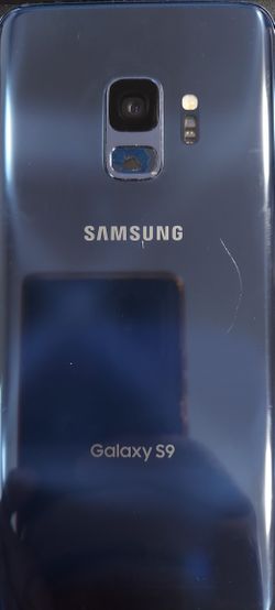 Samsung Galaxy S9.