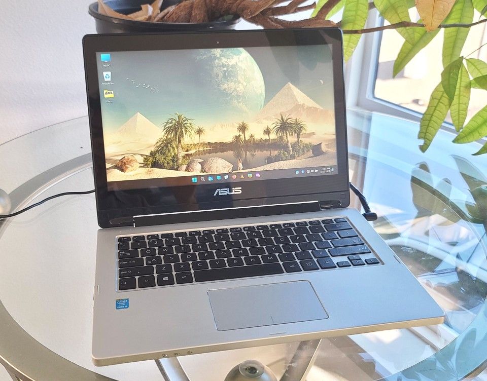 ASUS convertible 13" LAPTOP Touchscreen HDMI SSD Transformer Book Flip