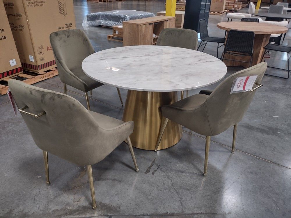 Nice New Dining Set With Table And Four Chairs On Sale Now Don't Miss