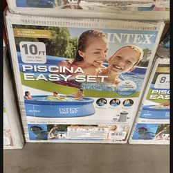 10 Ft By 30 In Pool With Filter Intex