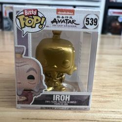 1 in 32 GOLDEN CHASE Iroh 1" Funko Pop #539 ATLA Avatar Last Airbender Anime TV