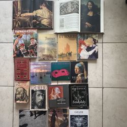 17 ART BOOKS  Collectable  worth 387$  for 100$