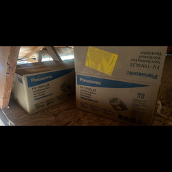 Panasonic WhisperValue-Lite 100 CFM Bathroom Fans (New In Box)