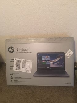 Brand new hp laptop