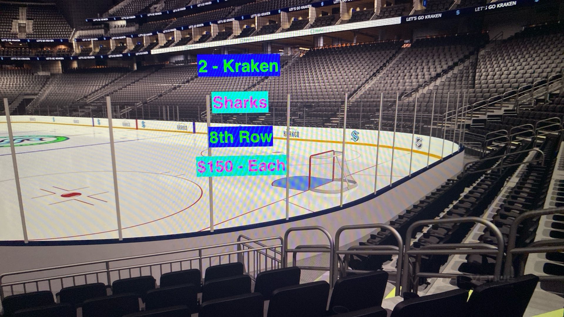 Kraken Sharks Tickets