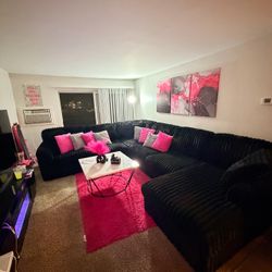 Viral 4-Piece Corduroy Sectional