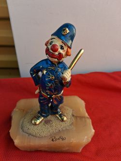 Clown figurine