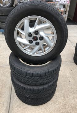15” Pontiac Rims 5 lugs