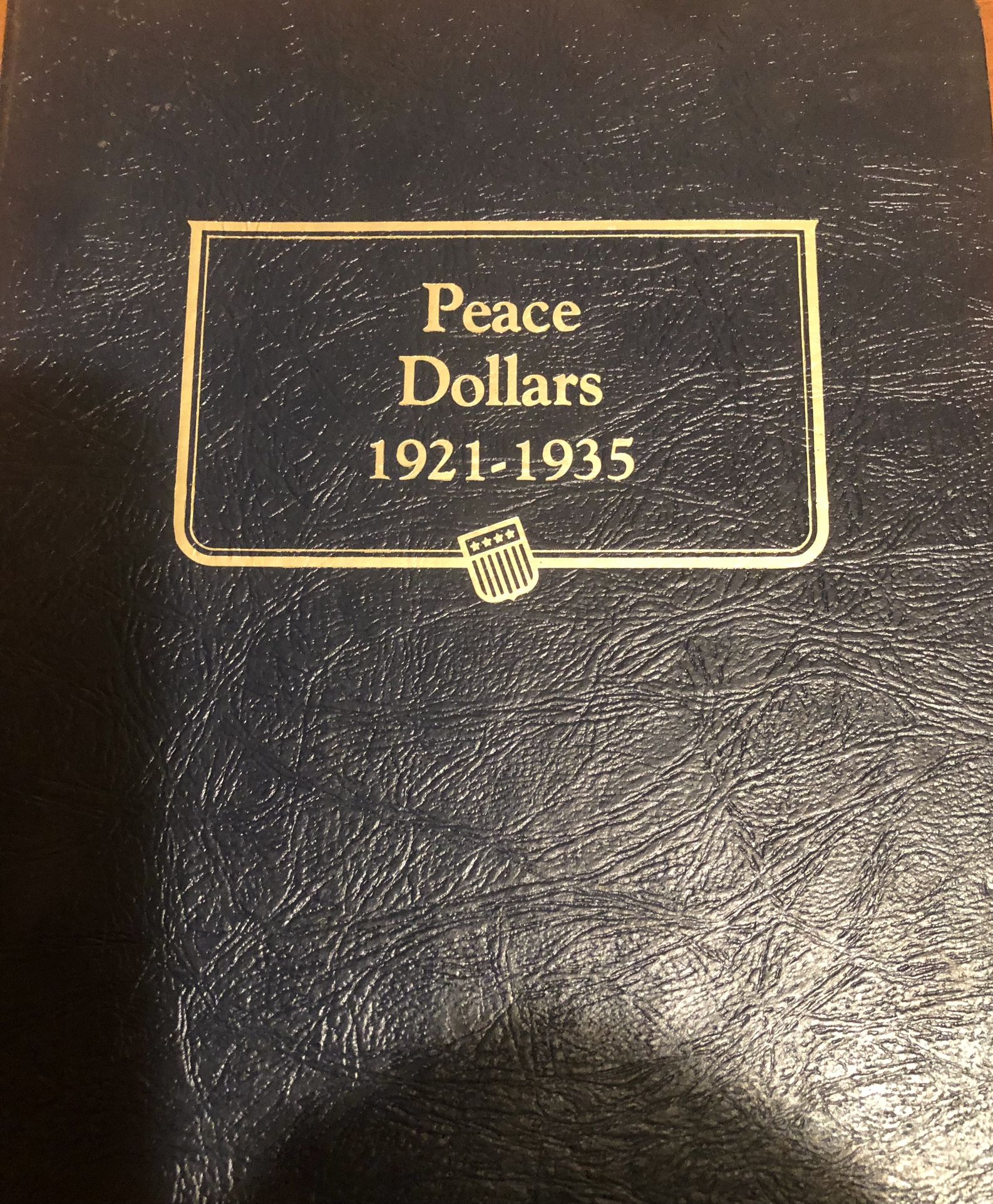 Complete Peace Dollar Collection In Album