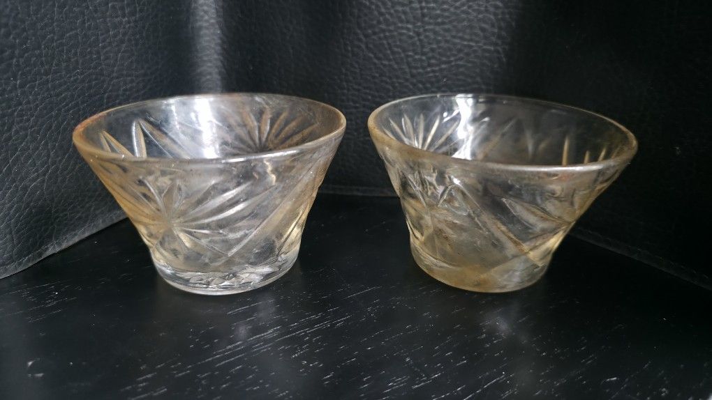 Vintage Anchor Hocking Glass Dessert Cup
