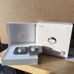 Two Oura Ring Size 15 Chargers