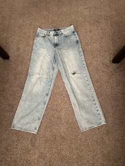 7 pair of baggy jeans