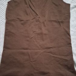 Brown Shapermint Brand New Tank Top
