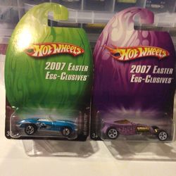 HOT WHEELS 2007 EASTER EGG CORVETTE - SWEET 16 ( 2 ) $10