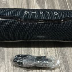 ERKEI SEHN Bluetooth Speaker, IPX7 Waterproof Wireless Speakers, Flashing Light, 25W Super Bass, 24H Playtime, Birthday Valentines Gifts for Him/Men, 