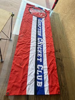 Compton cricket team flag