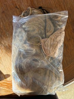Blonde wig
