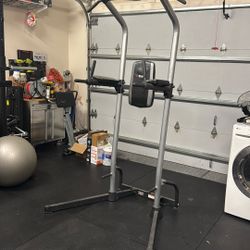 Pull Up And Dip Station