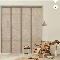 Room size vertical blinds