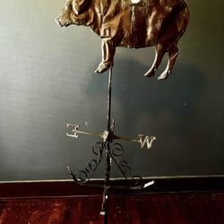Weathervane Antique Pig 