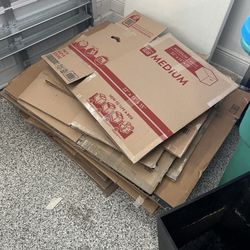 Free Moving Boxes—including 4 Wardrobe Boxes And A Lot Of Packing Paper