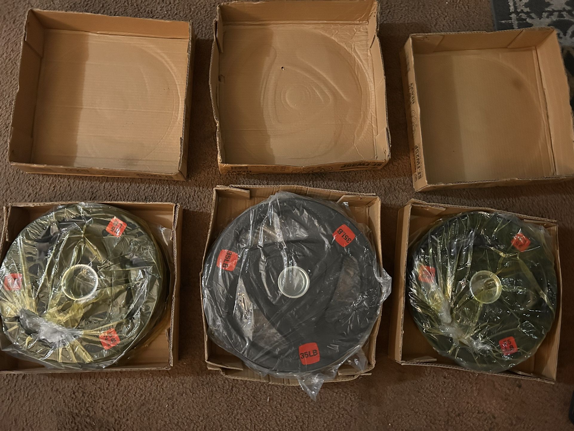 Weight Plates Pairs of 25 and 35 *$1 PER POUND*