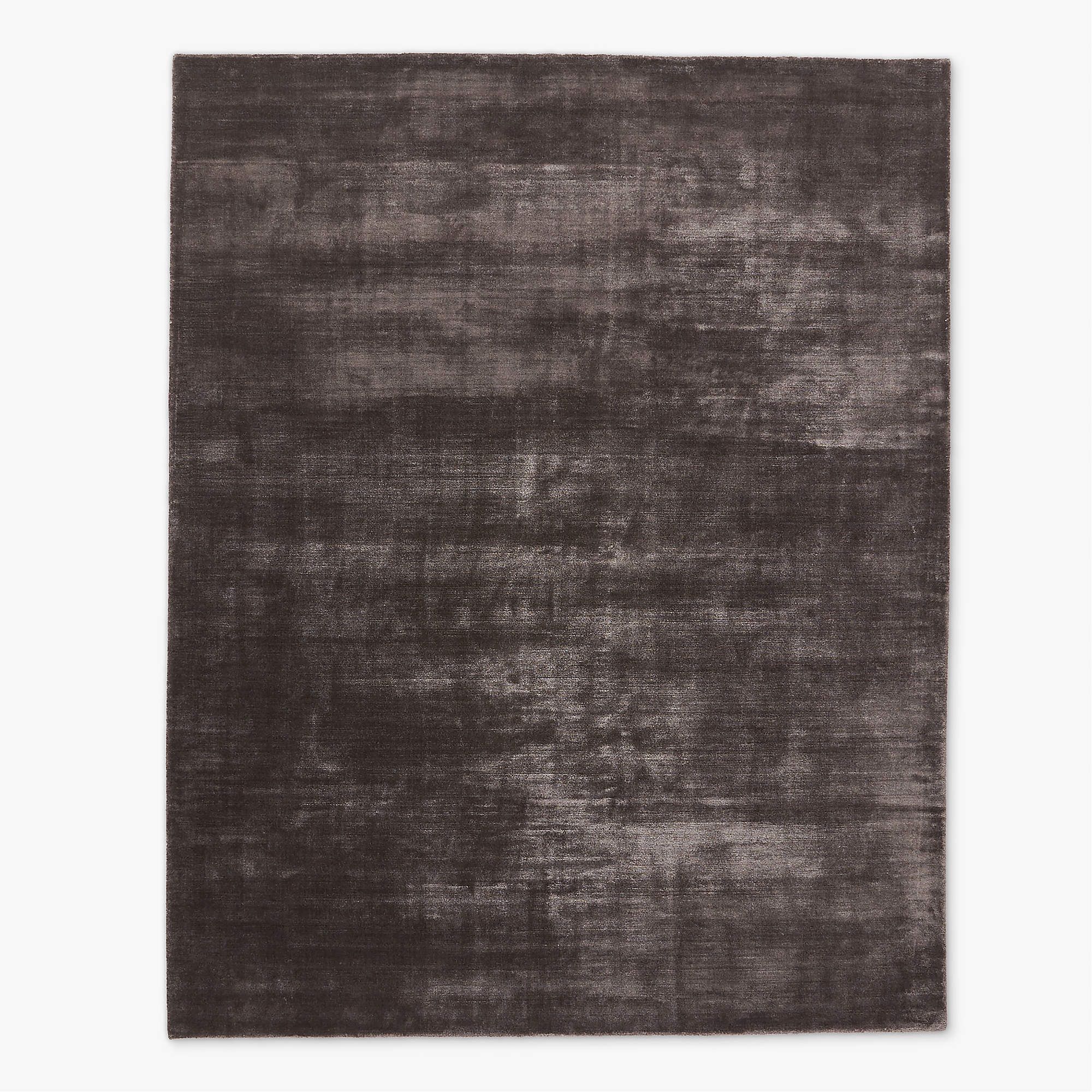 Charcoal Solid Performance Nylon Area Rug 9'X12'