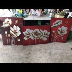 Juego De Tres Cuadros 