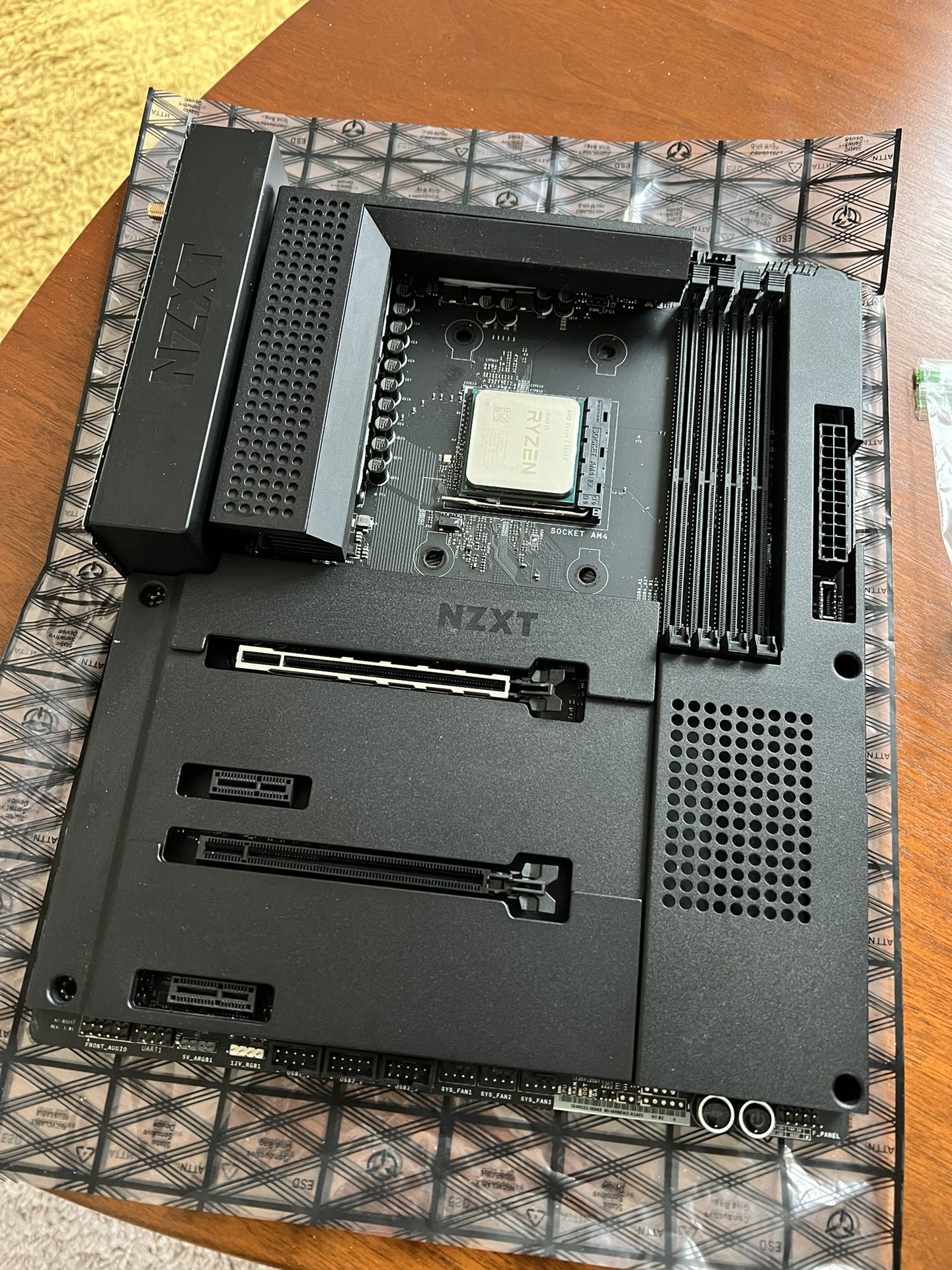 NZXT B550 Motherboard & Ryzen 5600X CPU