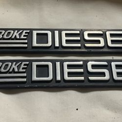99-02 Ford F250 F350 7.3 7.3L Powerstroke Turbo Diesel V8 Door Badge Emblem