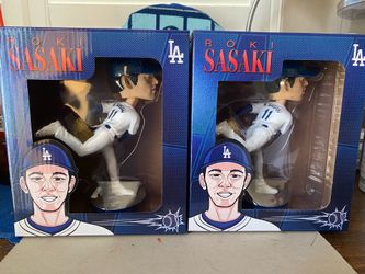 Los Angeles Dodgers Roki Sasaki Bobbleheads