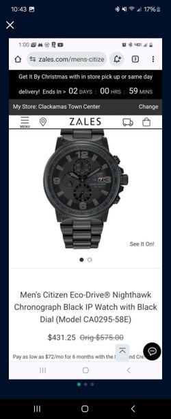 Citizen Eco Drive Nighthawk 