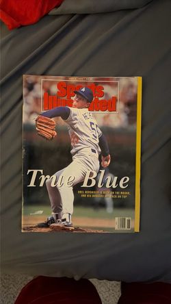 Vintage 1991 Sports Illustrated Orel Hershiser Dodgers