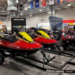 Two 2024 Yamaha EX Deluxe Jet Skis