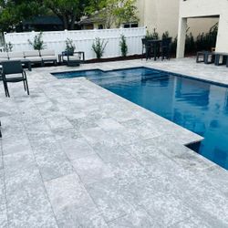 12x24x1 Silver Grey Sandblasted 
