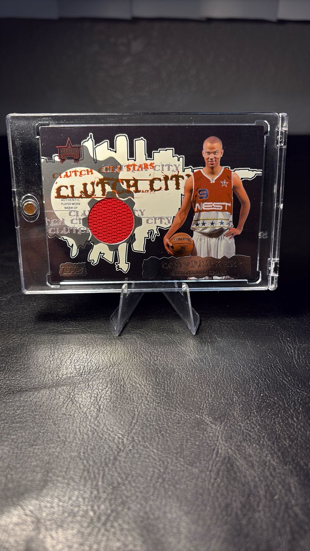 Tony Parker 2006 NBA All Star Game Player-worn Material