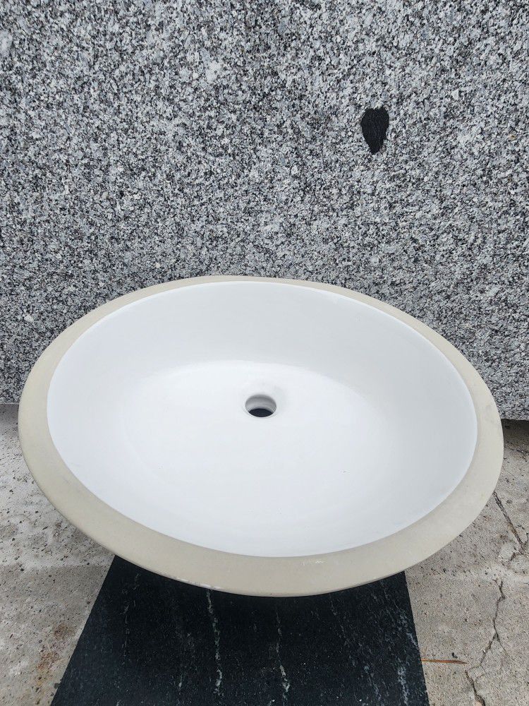 Sinks 17x14 Porcelain Oval